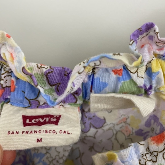 Levi’s Verenne Puff Sleeve Mini Dress - Picture 11 of 11